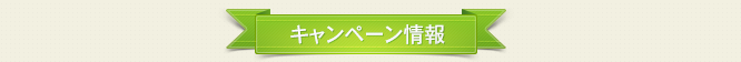 キャンペーン情報の帯