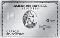 アメリカン・エキスプレス・ビジネス・プラチナ・カード券面画像