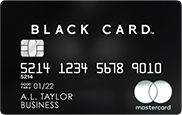 ラグジュアリーカード（BLACK）の券面画像