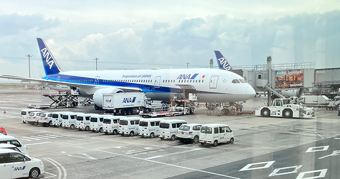 全日空の機体写真