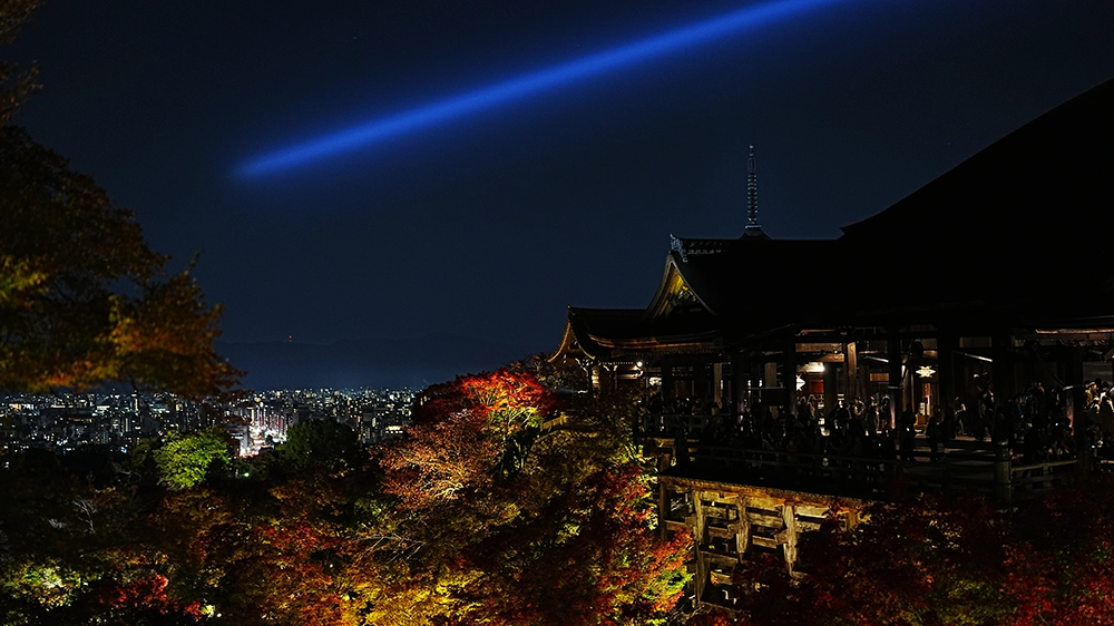 清水寺貸切のナイトビューイング